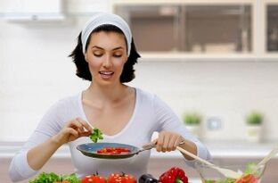 خوردن سبزیجات برای کاهش وزن