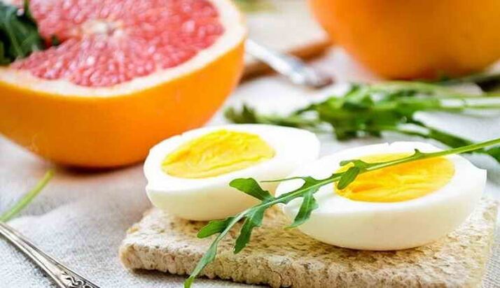 رژیم غذایی سفیده تخم مرغ
