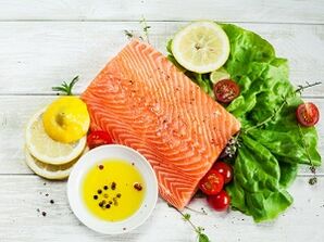منوی رژیم غذایی پروتئین شامل ماهی است