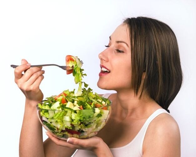 خوردن سبزیجات برای کاهش وزن